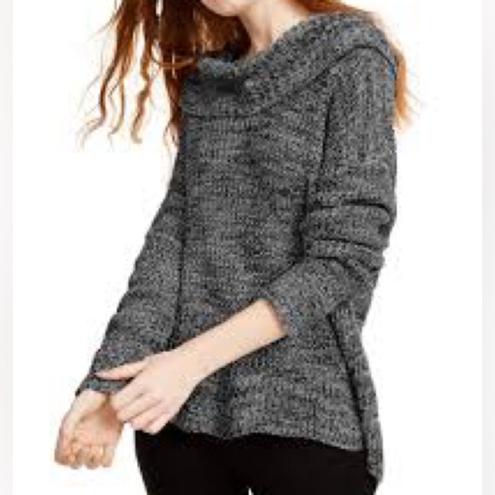 Mittoshop size small cowl/boat neck cozy sweater